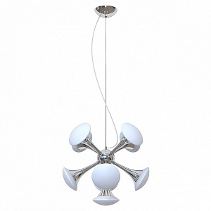 Люстра LuceSolara 3019/9S G9*40W Chrome/White 000000000001149604