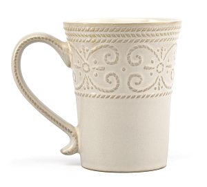 Кружка 350мл NINGBO White глазурованная керамика 000000000001217554