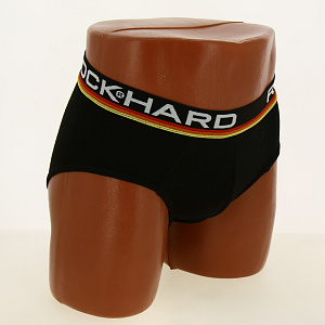 Трусы мужские слипы Rockhard BRIEFS S черный 95%хлопок 5%эластан 000000000001190394