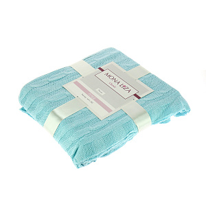 Вязаный плед Monet Mona Liza, 140?180 см, велсофт 000000000001130014