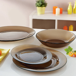 АМБЬЯНТЕ ЭКЛИПС Набор столовой посуды 19 предметов LUMINARC стекло L5176 000000000001158614