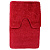 Набор ковриков для ванной ЭКО бордовый, 2 шт. 000000000001176912
