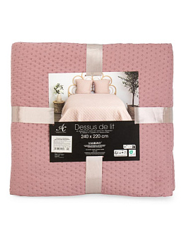 Покрывало 220х240см двустороннее в ассортименте микрофибра полиэстер 000000000001229208