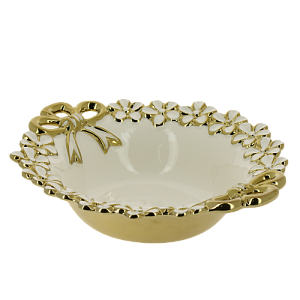Фруктовница 23х20,5х6,5см BALSFORD Home Art  Bowknot белая упаковка фарфор 000000000001194017