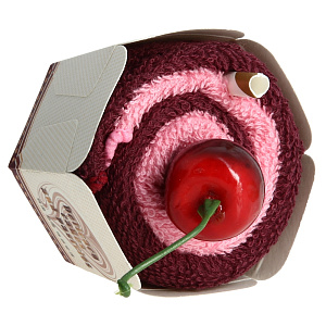 Полотенце Пирожное Софти, 20х20 см, хлопок 000000000001151793