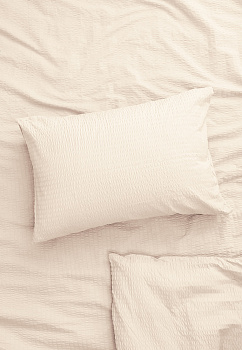 Наволочки 2шт 50x70см DE'NASTIA молочный бязь жатый xлопок-100% 000000000001215177