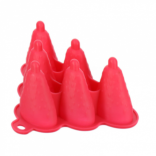 Форма для изготовления мороженого Фигурная Marmiton, розовый, силикон 000000000001125340