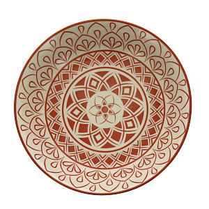 Тарелка глубокая Арабеска, 20 см 000000000001180378