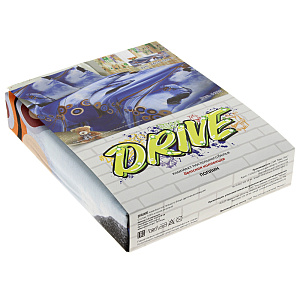 Комплект постельного белья 1,5-спальный DRIVE Сноуборд 100%хлопок поплин 110гр/м рисунок 1635 000000000001169658