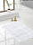 Коврик для ванной 60x100см DE'NASTIA кружево белый хлопок 100% 000000000001207084