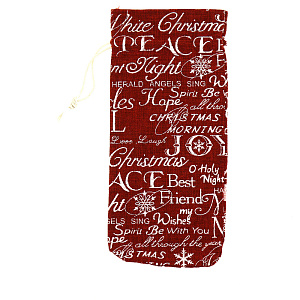 Мешок для бутылки красный 30x13,5см R010592 000000000001191486