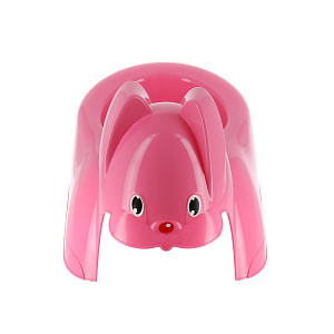 Горшок детский Зайка Idea, розовый 000000000001129668