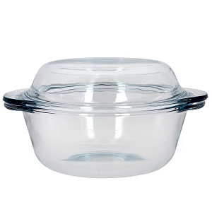 Кастрюля с крышкой для СВЧ Borcam Pasabahce, 1л 000000000001010603