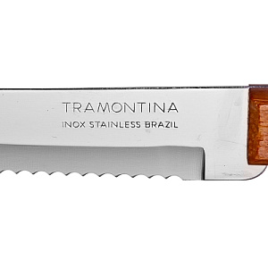 Нож для стейка 12,5см TRAMONTINA Dynamic с зубцами нержавеющая сталь 000000000001201494