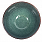 Салатник 15см темно-зеленый глазурованная керамика