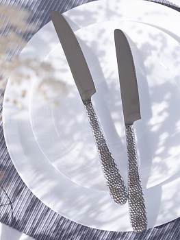 Набор столовых ножей 2шт LUCKY Nordic серебро нержавеющая сталь 000000000001212628