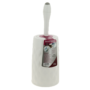 Ёрш для унитаза CRYSTAL белый пластик PRIMANOVA D-19934 000000000001201690