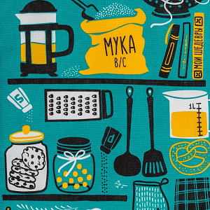 Полотенце кухонное Доляна Счастье есть 35х60см 100%хл 160г/м2 4136462 000000000001200815