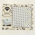 Комплект LUCKY Прованс (скатерть 150x250см + 4 салфетки 43x43см) в горох бежевый/молочный 100% полиэстер E020171 000000000001202446