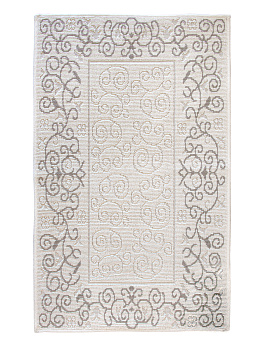 Коврик универсальный 80x150см LUCKY УЗОР3 коричнево-серый хлопок 100% 000000000001199810