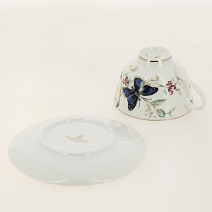 Набор чайный 8 предметов (чашка 230мл-4шт/блюдце-4шт) BALSFORD Грисоль подарочная упаковка фарфор 000000000001200569