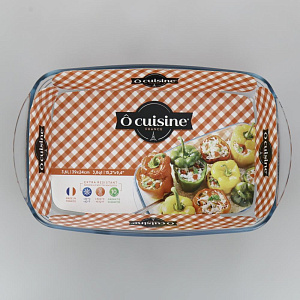 Форма для запекания 39x24x6см 3,6л OCUISINE прямоугольная стекло 000000000001009491