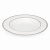 Тарелка суповая 22см Анжелика с серебром фарфор 000000000001219768