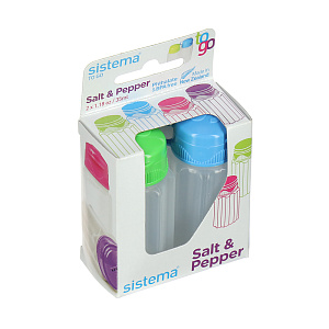 Набор контейнеров Соль-перец To-Go Sistema, 35мл, 2 шт. 000000000001148948