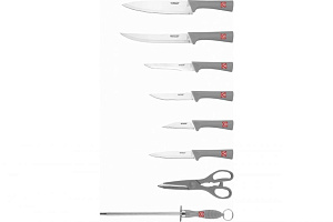 Набор ножей 11 предметов VITESSE + подставка нержавеющая сталь VS-8131 Набор ножей 11 предметов VITESSE + подставка нержавеющая сталь VS-8131 000000000001189618