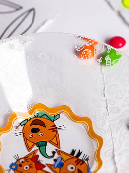 ТРИ КОТА Салатник 14см PASABAHCE стекло 000000000001176952