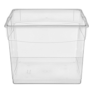 Ящик 40х33,5х31,5см 34л ECONOVA КРИСТАЛЛ универсальный бесцветный пластик 000000000001092310