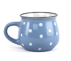 Кружка 350мл Горох в ассортименте глазурованная керамика 000000000001217663