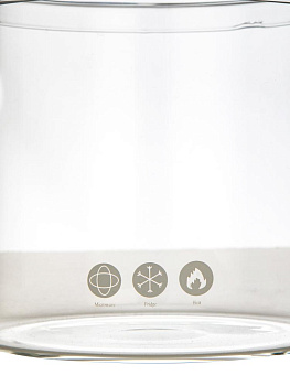 Кастрюля 3л стекло 000000000001221356