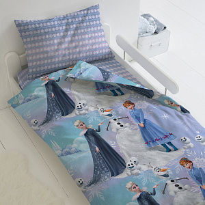 КПБ 1.5сп.Холод.серд"Зимняя сказка"поплин,пл105гр.100%хл 000000000001184087