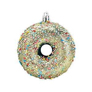 Декоративное украшение Набор 3шт 8,5см Пончик серия Неоновая микс пластик 000000000001224126