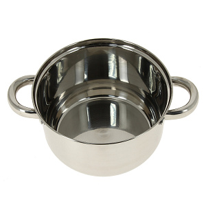 Кастрюля 2,6л 18х10см MOULIN VILLA VITA стеклянная крышка нержавеющая сталь 000000000001153957