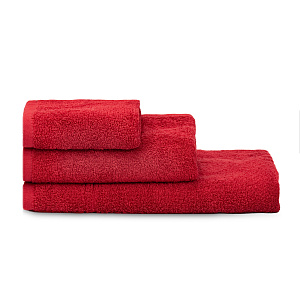 Полотенце махровое 70х130см СОФТИ Ринг темно-вишневый хлопок 100% 000000000001219614