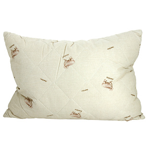 Подушка, шерсть поплин, 50х70 см 000000000001162740