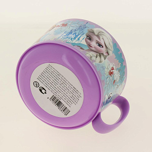 Кружка пластиковая 450мл для СВЧ Холодное сердце Цветы Stor 274721/86827 000000000001193193