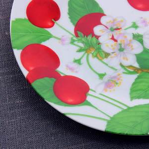 Набор столовый ESTETICA Вишня, фарфор, 20 предметов, M34007 000000000001094382