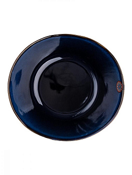 Салатник 22см/1,5л DE'NASTIA большой синий керамика 000000000001210840
