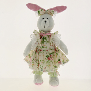 Мягкая игрушка Заяц Лоис 000000000001186339