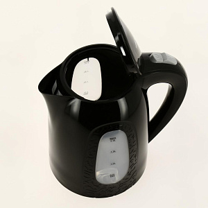 Чайник электрический 2л NATIONAL NK-KE20112 мощность 2200Вт. Фильтр от накипи. Отключение при закипании и при отсутствии воды. Черный. Пластик 000000000001201115