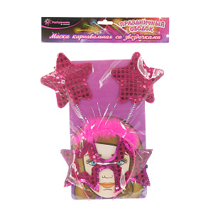 Набор праздничный маска и ободок Partymania 000000000001138723