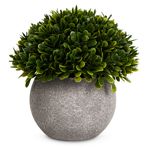 Цветок искусственный растение Декоративное 13см в горшке 000000000001218483