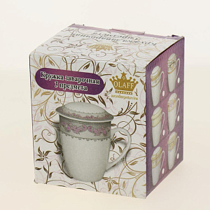 Кружка заварочная 350мл с метал.ситом, LRS-MSCM-008 000000000001170838