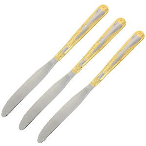 Набор столовых ножей с декором Samba-2 Herdmar, 3 шт. 000000000001086001