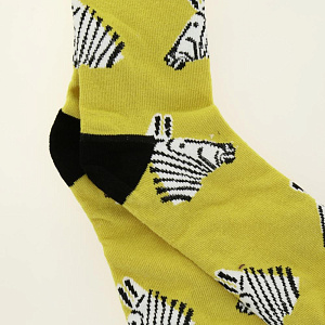 Носки женские р.39-42/23-27 LUCKY высокие принт цветной 72%хлопок/26%полиэстер/2%эластан 000000000001209517