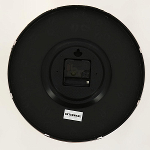 Часы настенные 30х30х4,1см GUTERWAHL белый мрамор тихий ход 152-33015 000000000001205674