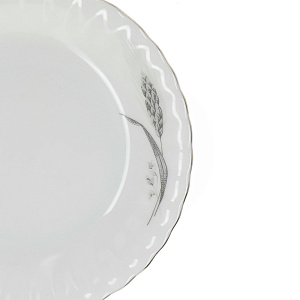 Десертная тарелка Колосок Porcelaine Czech Gold Hands, 17 см 000000000001136396